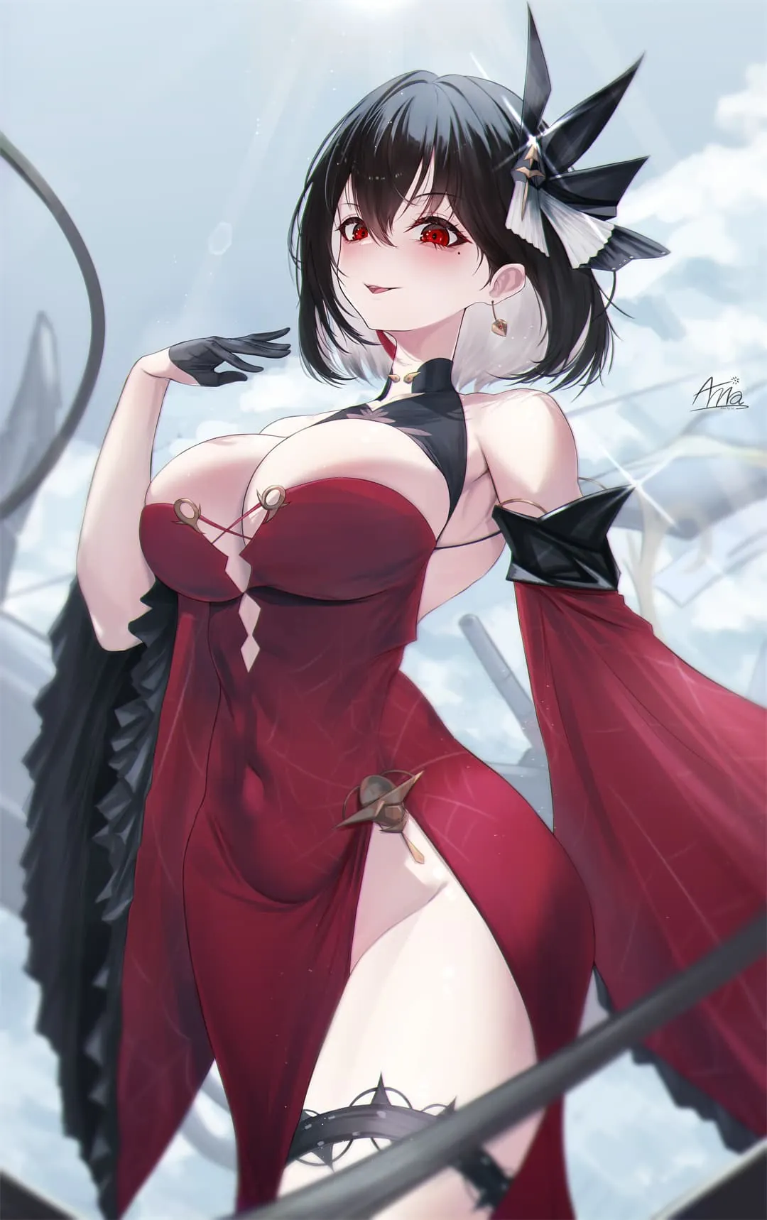 图片[6]-【插画精选】偶像大师 灰姑娘女孩 包臀裙 鹭泽文香 碧蓝航线 新泽西 会员动漫美图推荐-鹿星语