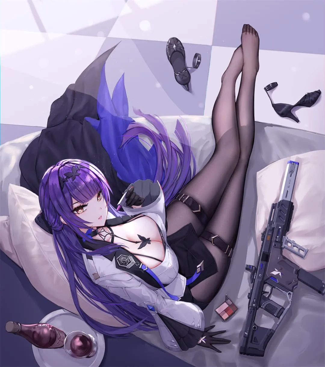 图片[4]-【插画精选】星穹铁道 流萤 初音未来 米塔 海边比基尼雪糕 会员动漫美图推荐-鹿星语