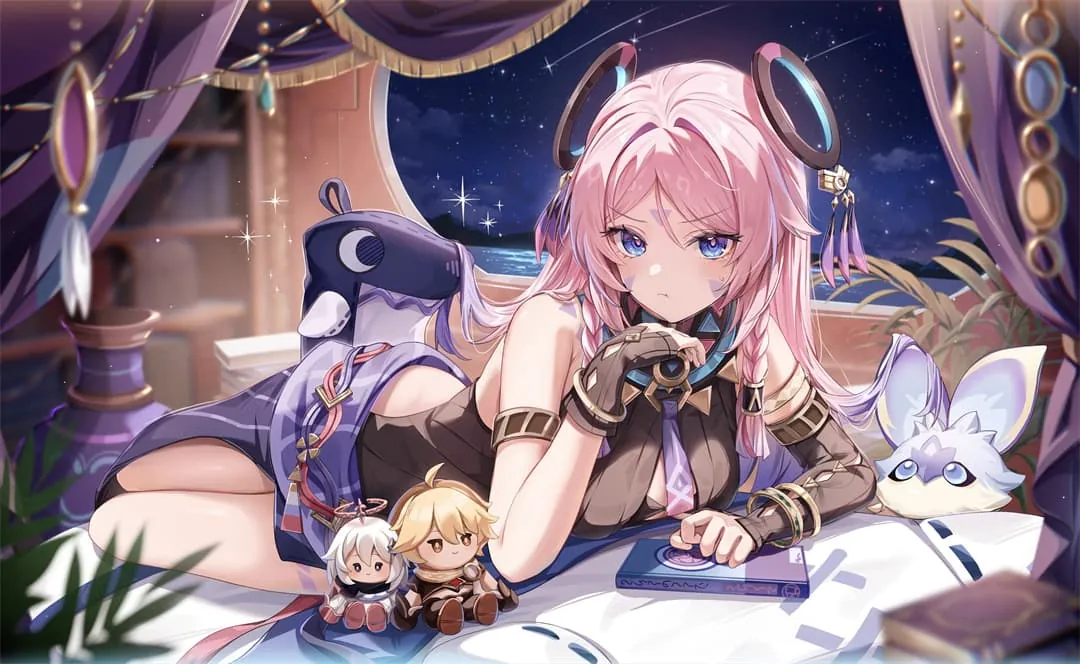 图片[7]-【插画精选】绝区零 耀嘉音 碧蓝航线 崩坏：星穹铁道 托帕 会员动漫美图推荐-鹿星语