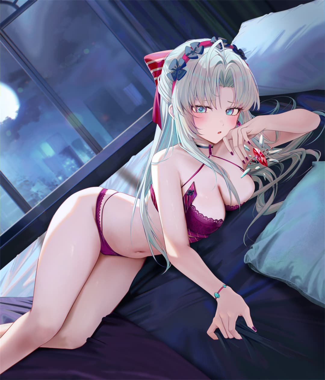 图片[6]-【插画精选】绝区零 星见雅 鸣潮 珂莱塔 星穹铁道 阿格莱雅 会员动漫美图推荐（共44张）-鹿星语