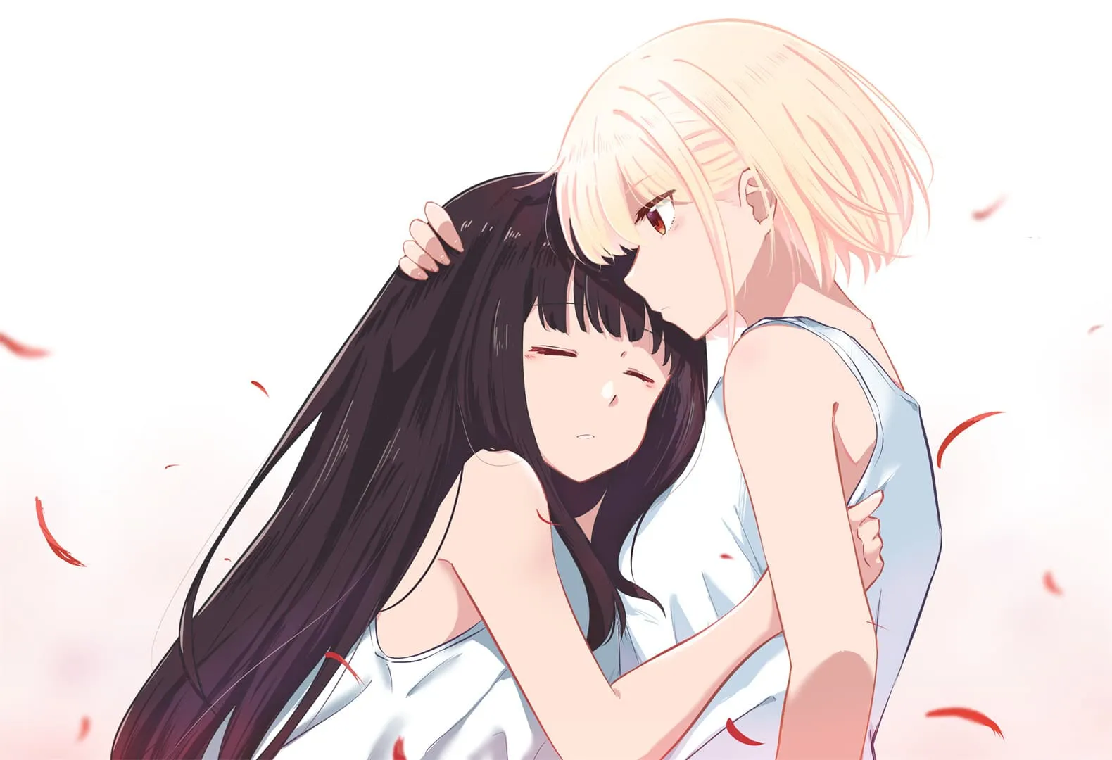 图片[2]-【插画美图】初音未来 白发兽耳美少女 蔚蓝档案笑面教授 调月莉音 莉可莉丝 千束×泷奈 原神 卡齐娜 玛拉妮 动漫壁纸推荐（56张）-鹿星语