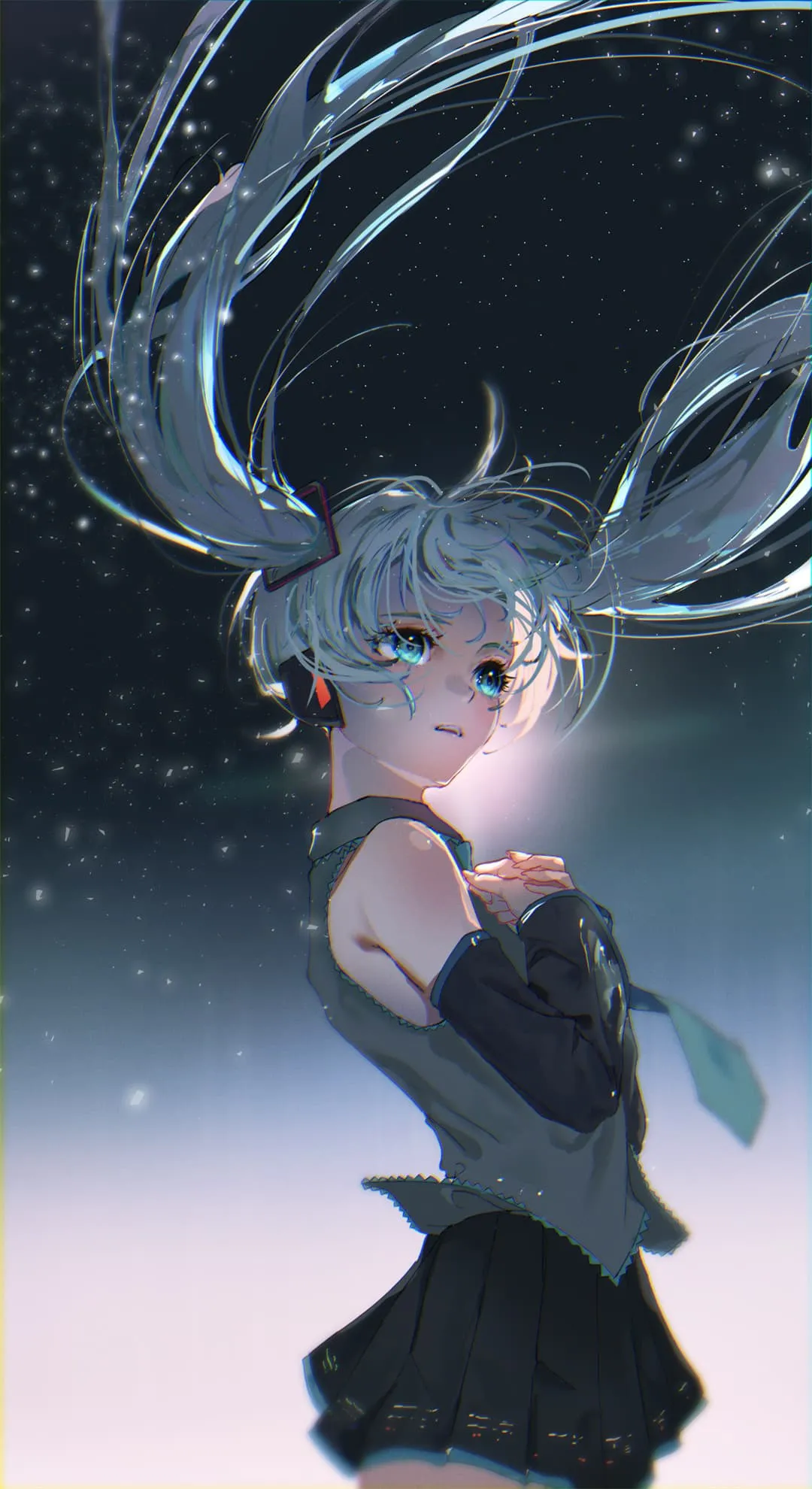 图片[5]-【插画美图】初音未来 白发兽耳美少女 蔚蓝档案笑面教授 调月莉音 莉可莉丝 千束×泷奈 原神 卡齐娜 玛拉妮 动漫壁纸推荐（56张）-鹿星语