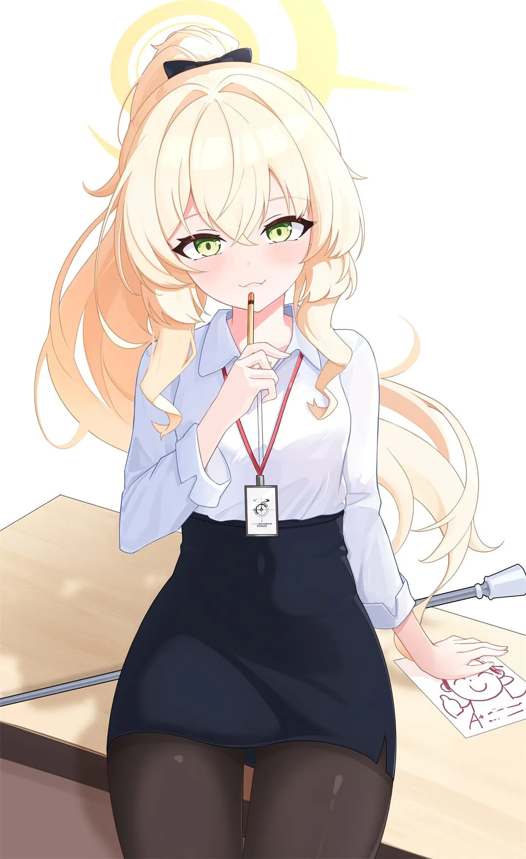 图片[6]-【插画美图】初音未来 白发兽耳美少女 蔚蓝档案笑面教授 调月莉音 莉可莉丝 千束×泷奈 原神 卡齐娜 玛拉妮 动漫壁纸推荐（56张）-鹿星语