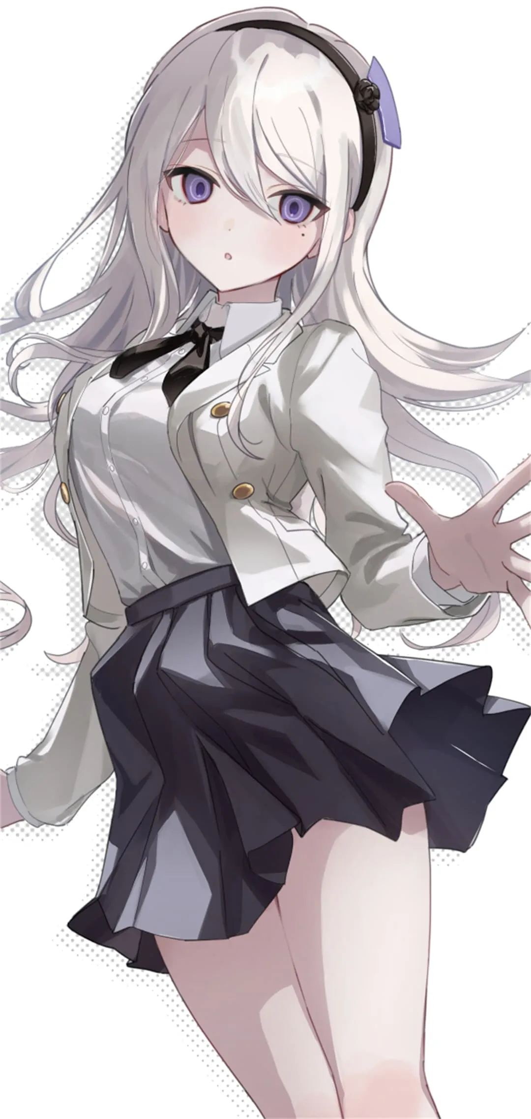 图片[7]-【插画美图】初音未来 白发兽耳美少女 蔚蓝档案笑面教授 调月莉音 莉可莉丝 千束×泷奈 原神 卡齐娜 玛拉妮 动漫壁纸推荐（56张）-鹿星语