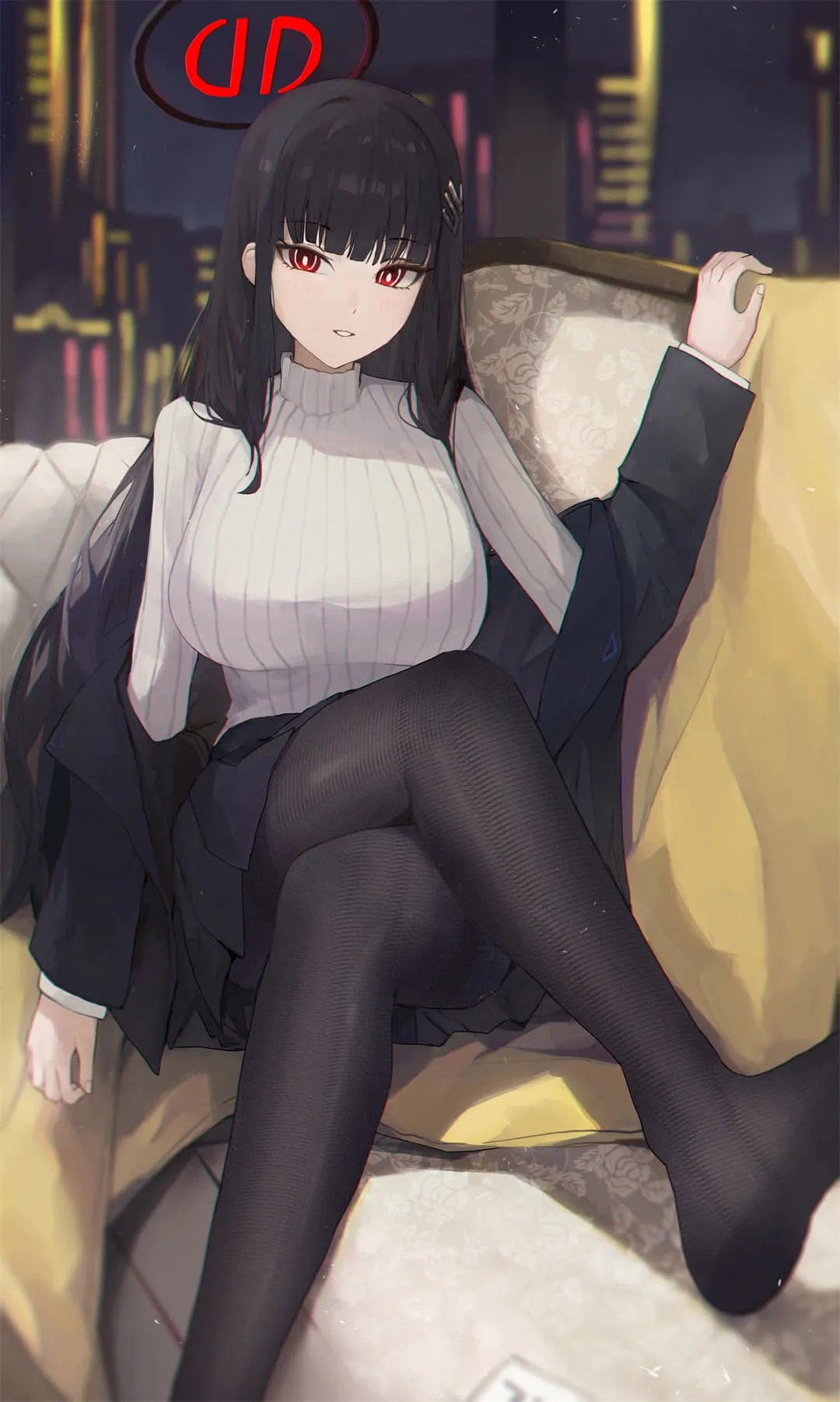 图片[24]-【插画美图】初音未来 白发兽耳美少女 蔚蓝档案笑面教授 调月莉音 莉可莉丝 千束×泷奈 原神 卡齐娜 玛拉妮 动漫壁纸推荐（56张）-鹿星语