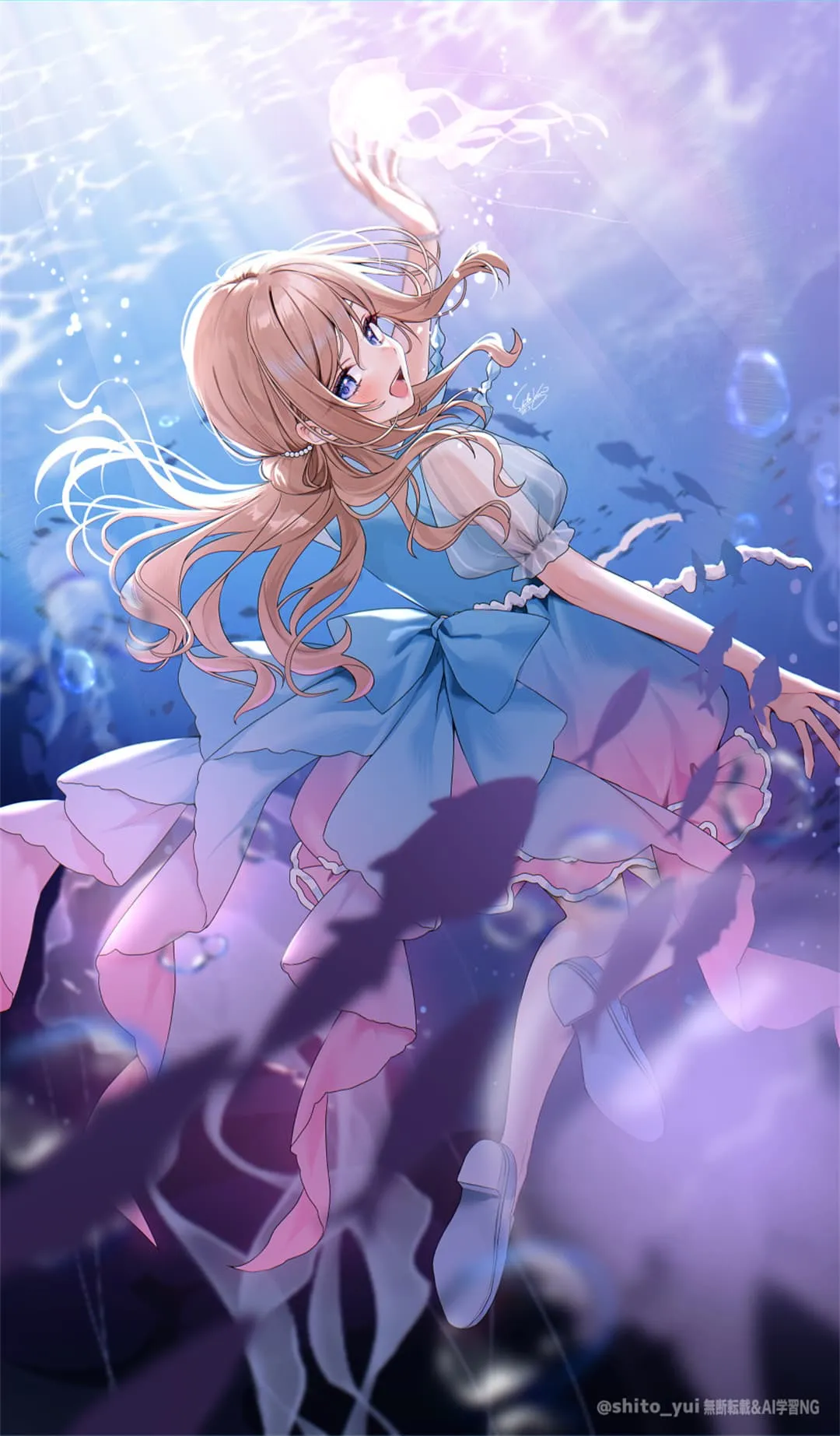 图片[3]-【插画美图】蔚蓝档案 妃咲 小塗マキ 绝区零 玲 伊芙琳 东方Project 洩矢诹访子 初音未来 鸣潮 菲比 动漫壁纸推荐（56张）-鹿星语