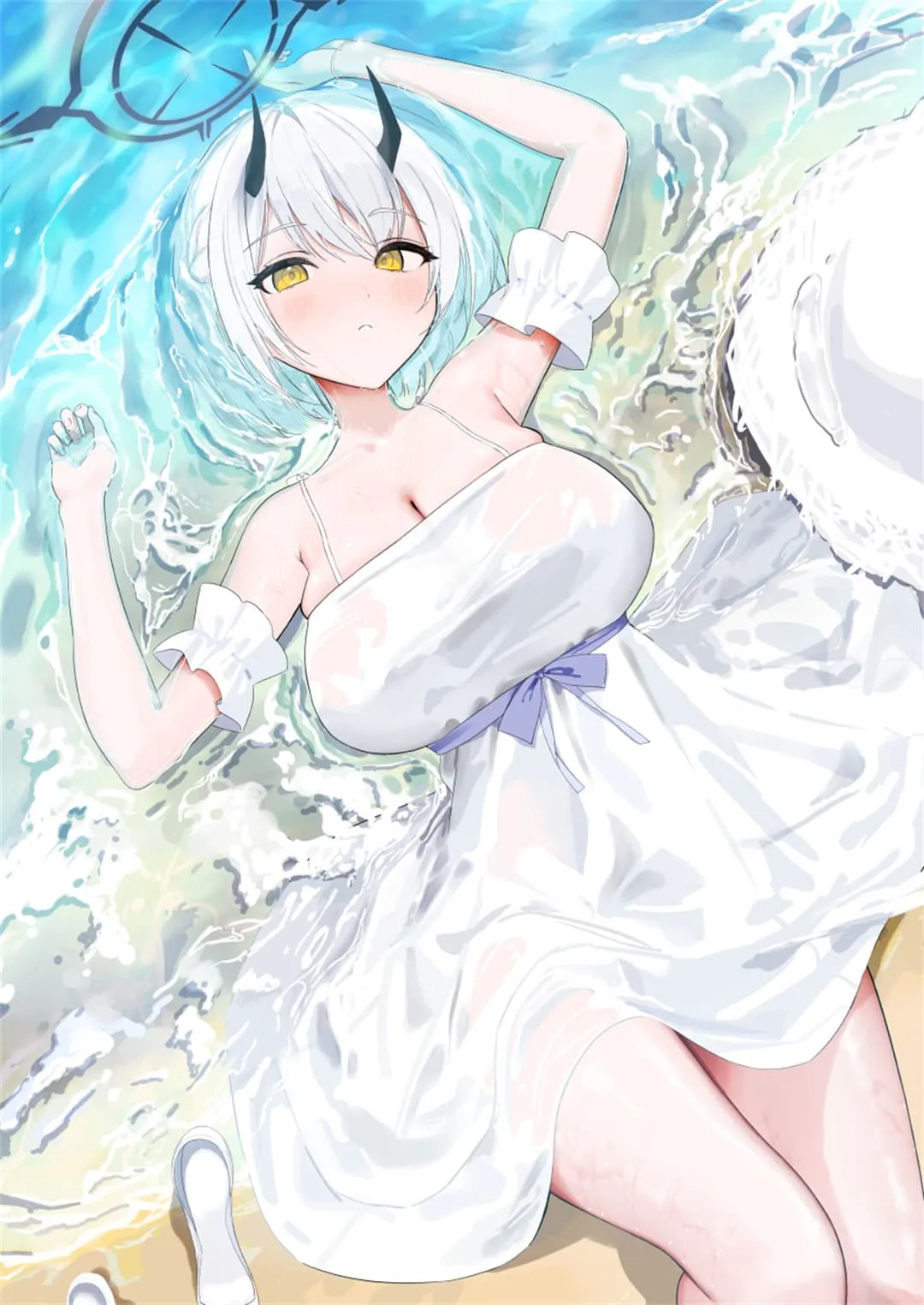 图片[11]-【插画美图】蔚蓝档案 妃咲 小塗マキ 绝区零 玲 伊芙琳 东方Project 洩矢诹访子 初音未来 鸣潮 菲比 动漫壁纸推荐（56张）-鹿星语