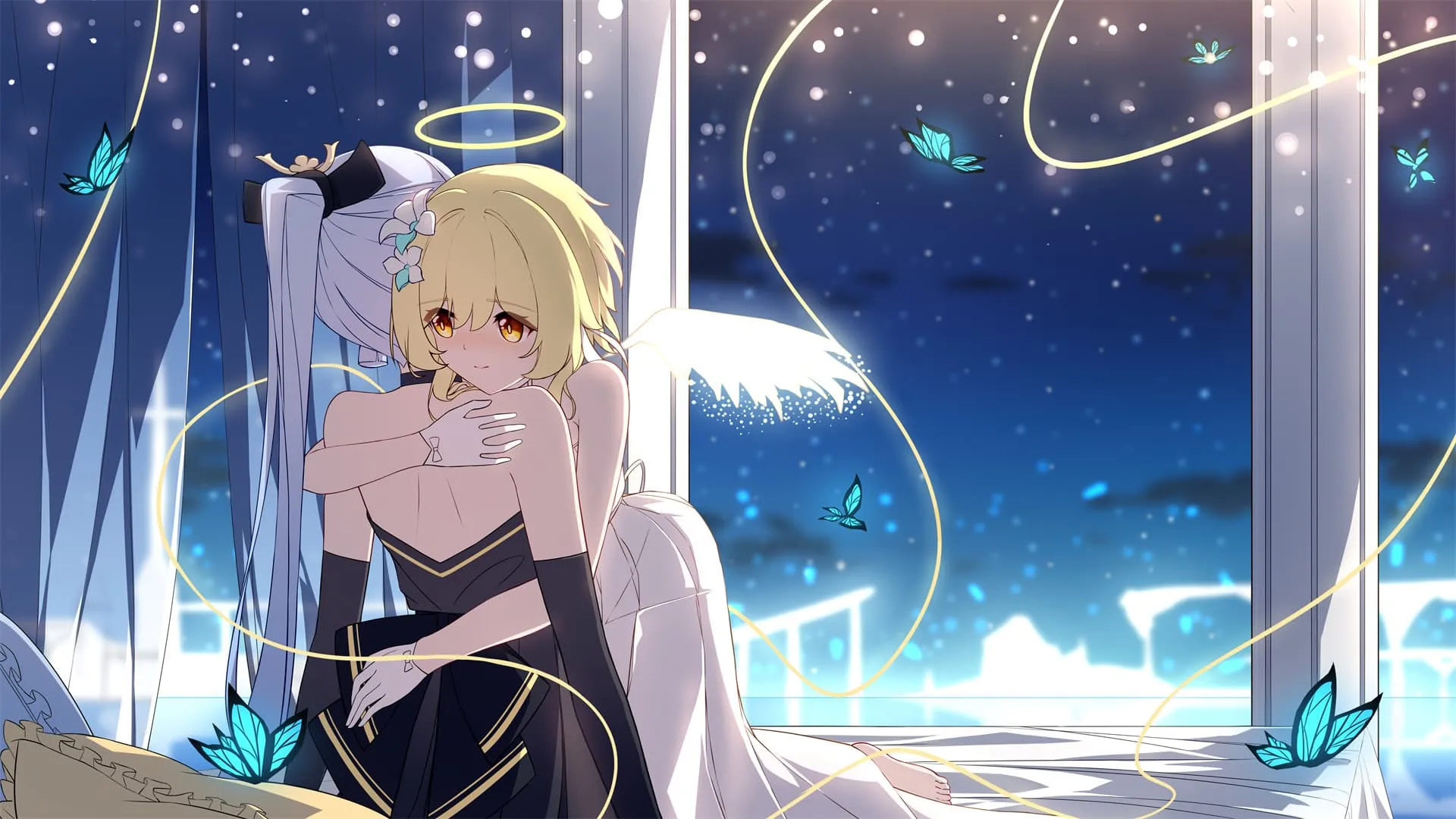 图片[21]-【插画美图】蔚蓝档案 妃咲 小塗マキ 绝区零 玲 伊芙琳 东方Project 洩矢诹访子 初音未来 鸣潮 菲比 动漫壁纸推荐（56张）-鹿星语