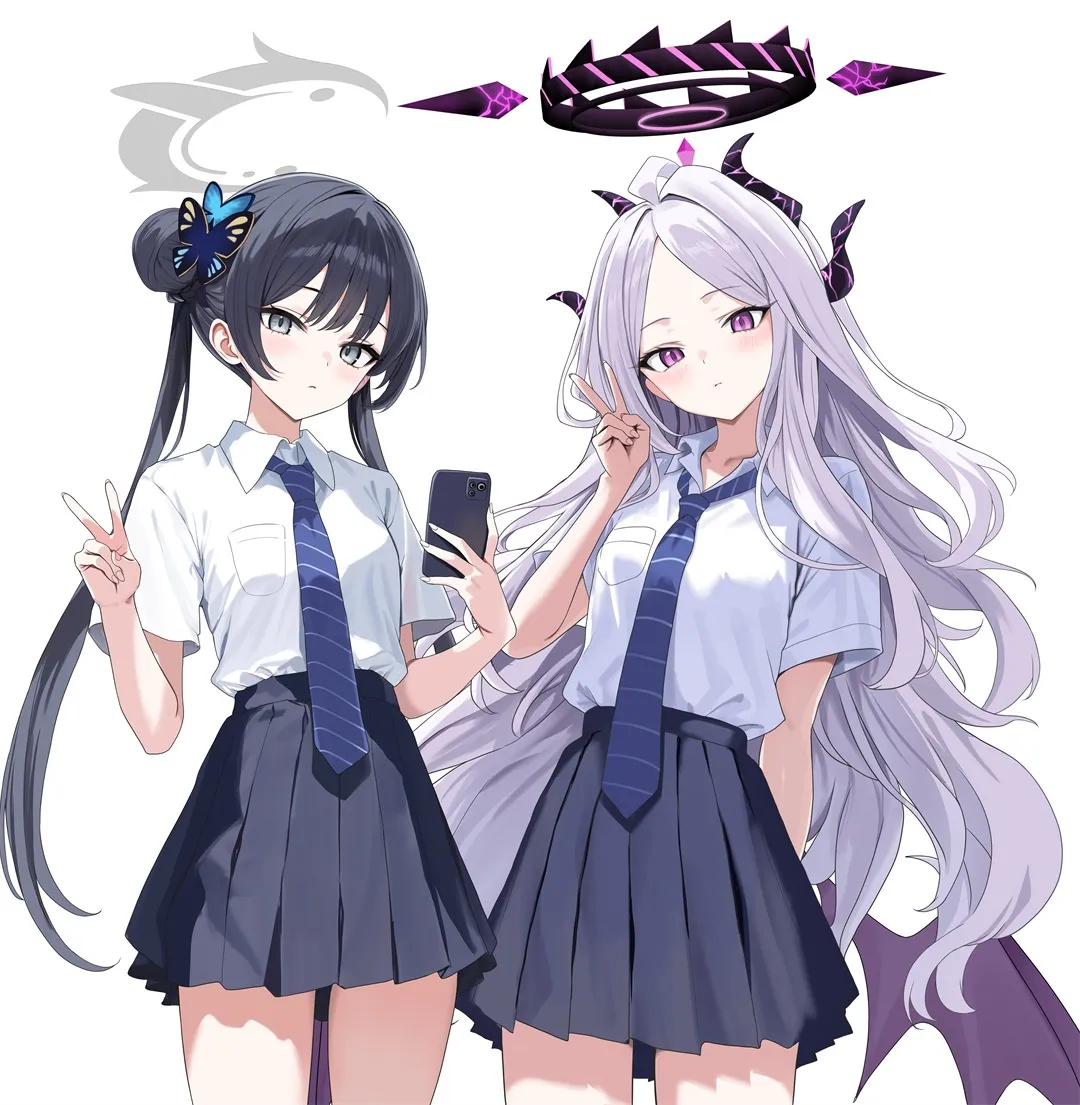 图片[8]-【插画美图】NIKKE：胜利女神 爱丽丝 星穹铁道 遐蝶 缇宝 虚拟主播 常暗永远 蔚蓝档案 空崎ヒナ 动漫壁纸推荐（55张）-鹿星语