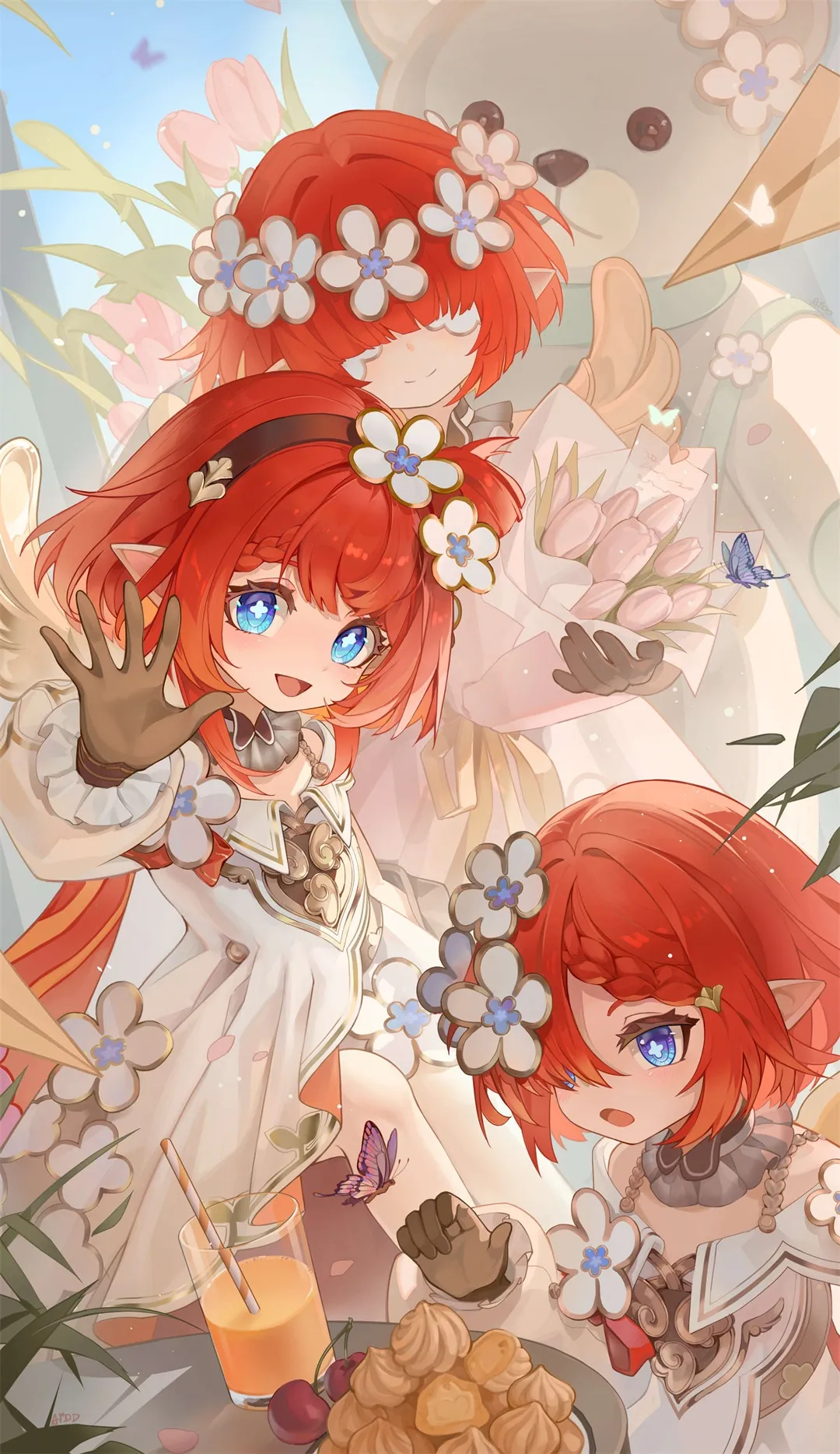 图片[12]-【插画美图】NIKKE：胜利女神 爱丽丝 星穹铁道 遐蝶 缇宝 虚拟主播 常暗永远 蔚蓝档案 空崎ヒナ 动漫壁纸推荐（55张）-鹿星语