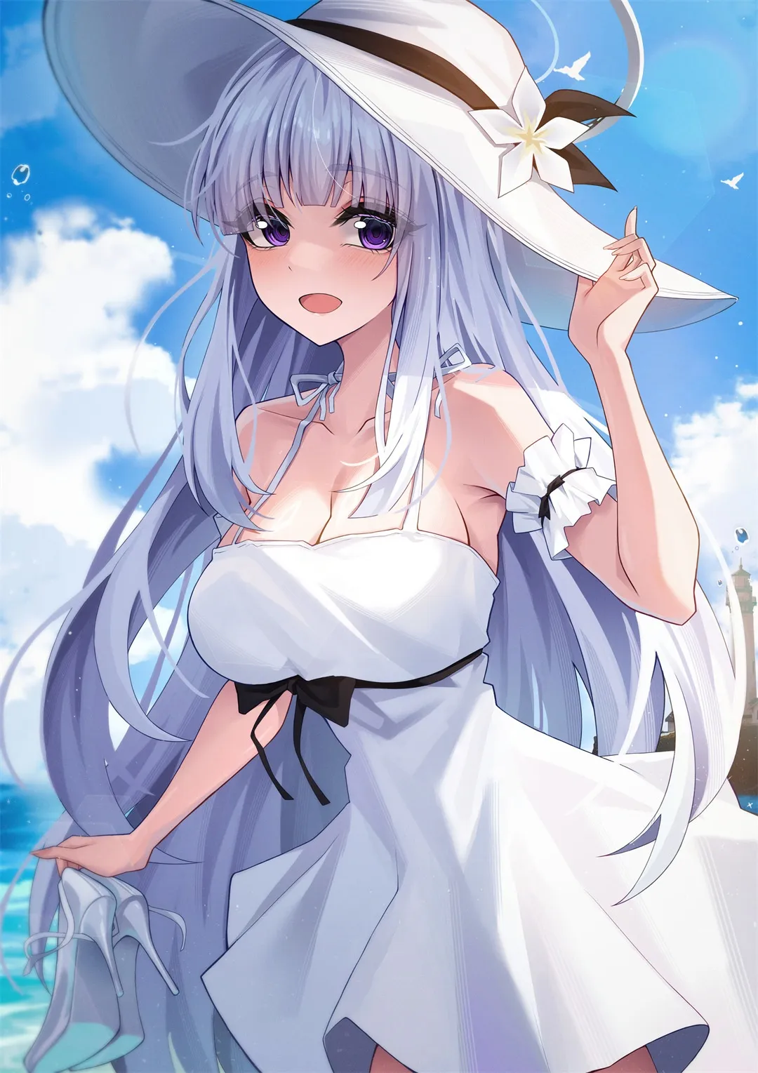 图片[17]-【插画美图】NIKKE：胜利女神 爱丽丝 星穹铁道 遐蝶 缇宝 虚拟主播 常暗永远 蔚蓝档案 空崎ヒナ 动漫壁纸推荐（55张）-鹿星语