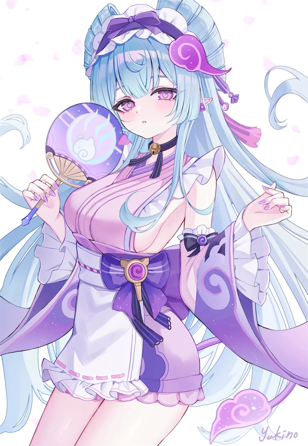 图片[12]-【插画美图】星穹铁道 黑塔 原神 茜特拉莉 芙宁娜 梦见月瑞希 蔚蓝档案 妃咲 百合園セイア 风景 动漫壁纸推荐（50张）-鹿星语