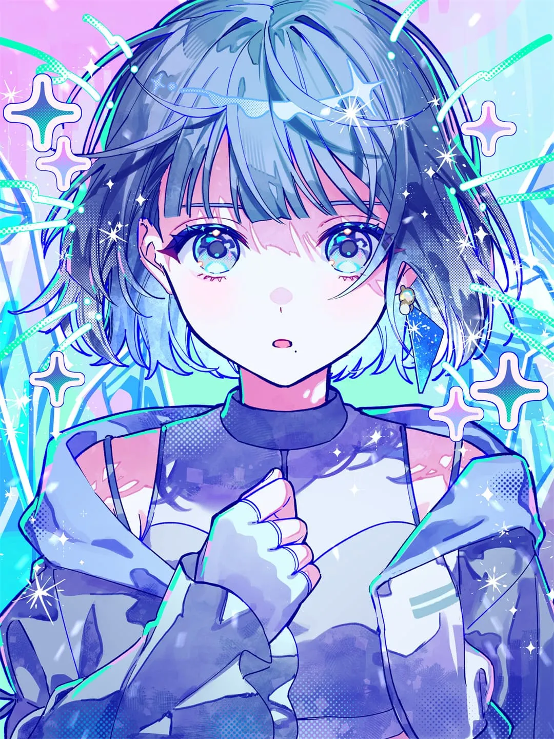 图片[14]-【插画美图】星穹铁道 黑塔 原神 茜特拉莉 芙宁娜 梦见月瑞希 蔚蓝档案 妃咲 百合園セイア 风景 动漫壁纸推荐（50张）-鹿星语