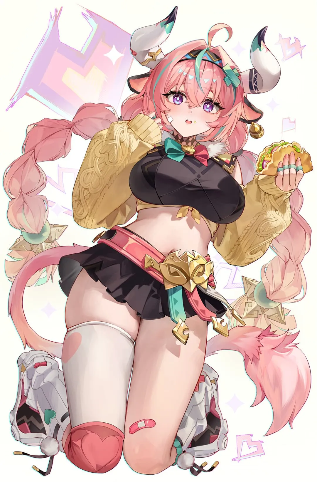 图片[20]-【插画美图】星穹铁道 黑塔 原神 茜特拉莉 芙宁娜 梦见月瑞希 蔚蓝档案 妃咲 百合園セイア 风景 动漫壁纸推荐（50张）-鹿星语