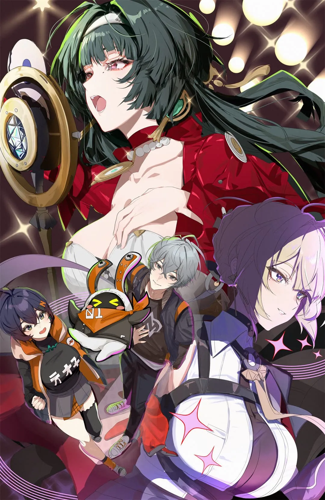 图片[10]-【插画美图】原神 纳西妲 梦见月瑞希 星穹铁道 黑塔 知更鸟 绝区零 简杜 耀嘉音 伊芙琳 初音未来 动漫壁纸推荐（46张）-鹿星语