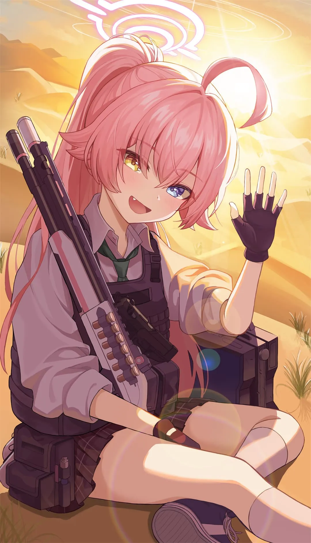 图片[14]-【插画美图】蔚蓝档案 小鸟游星野 飞鸟马时 绝区零 伊芙琳 Miku 约会大作战 時崎狂三 原神 妮露 动漫壁纸推荐（53张）-鹿星语