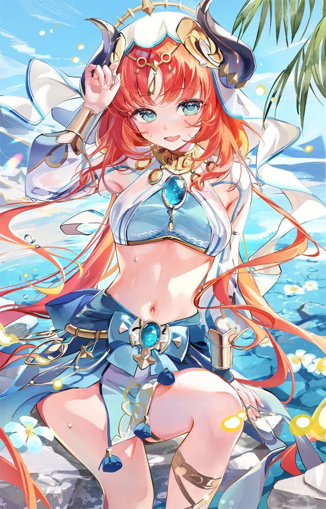 图片[17]-【插画美图】蔚蓝档案 小鸟游星野 飞鸟马时 绝区零 伊芙琳 Miku 约会大作战 時崎狂三 原神 妮露 动漫壁纸推荐（53张）-鹿星语