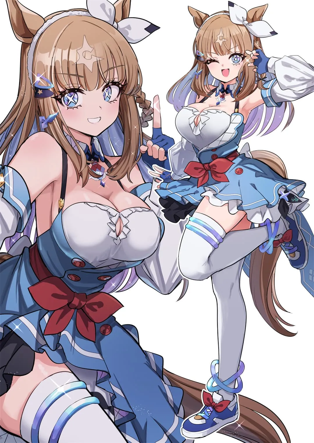 图片[19]-【插画美图】蔚蓝档案 小鸟游星野 飞鸟马时 绝区零 伊芙琳 Miku 约会大作战 時崎狂三 原神 妮露 动漫壁纸推荐（53张）-鹿星语