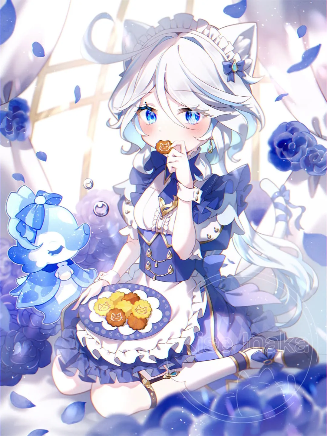 图片[3]-【插画美图】鸣潮 菲比 崩坏：星穹铁道 遐蝶 精灵耳 虚拟主播 莉泽·赫露艾斯塔 原神 茜特拉莉 动漫壁纸推荐（49张）-鹿星语