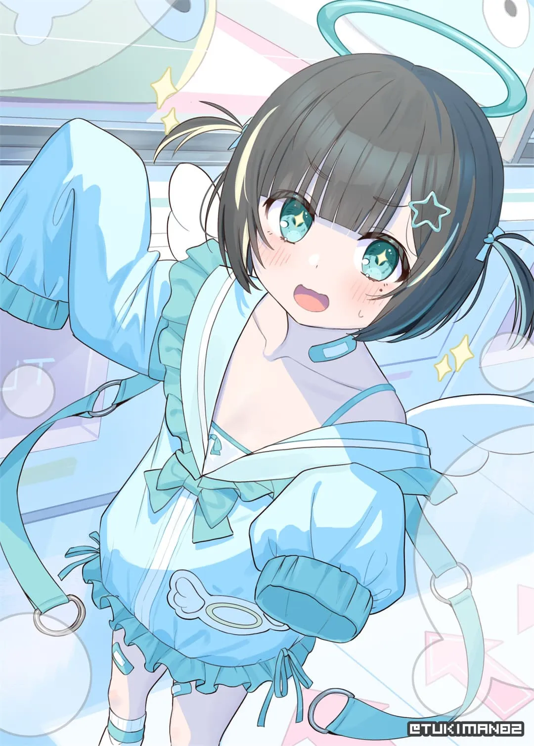 图片[6]-【插画美图】鸣潮 菲比 崩坏：星穹铁道 遐蝶 精灵耳 虚拟主播 莉泽·赫露艾斯塔 原神 茜特拉莉 动漫壁纸推荐（49张）-鹿星语