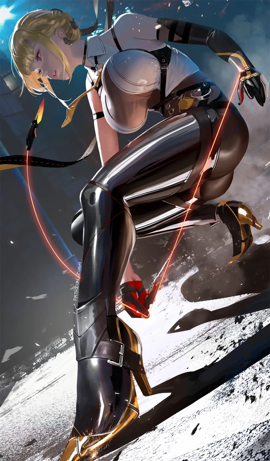 图片[14]-【插画美图】鸣潮 菲比 崩坏：星穹铁道 遐蝶 精灵耳 虚拟主播 莉泽·赫露艾斯塔 原神 茜特拉莉 动漫壁纸推荐（49张）-鹿星语