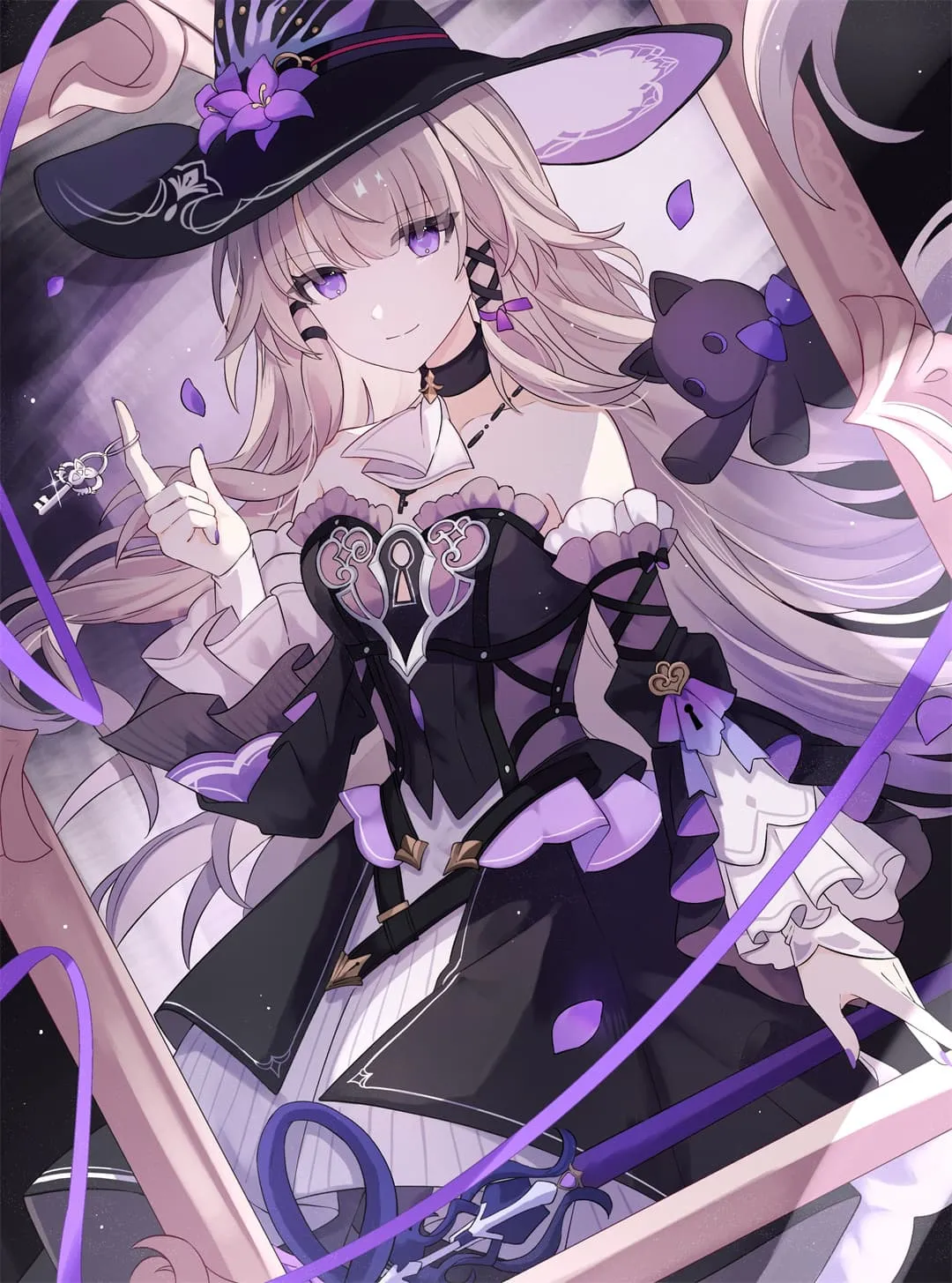 图片[15]-【插画美图】星穹铁道 阿格莱雅 流萤 大黑塔 碧蓝档案 百合園セイア 兽耳可爱美少女 虚拟主播 夜见蕾娜 动漫壁纸推荐插画图片（54张）-鹿星语