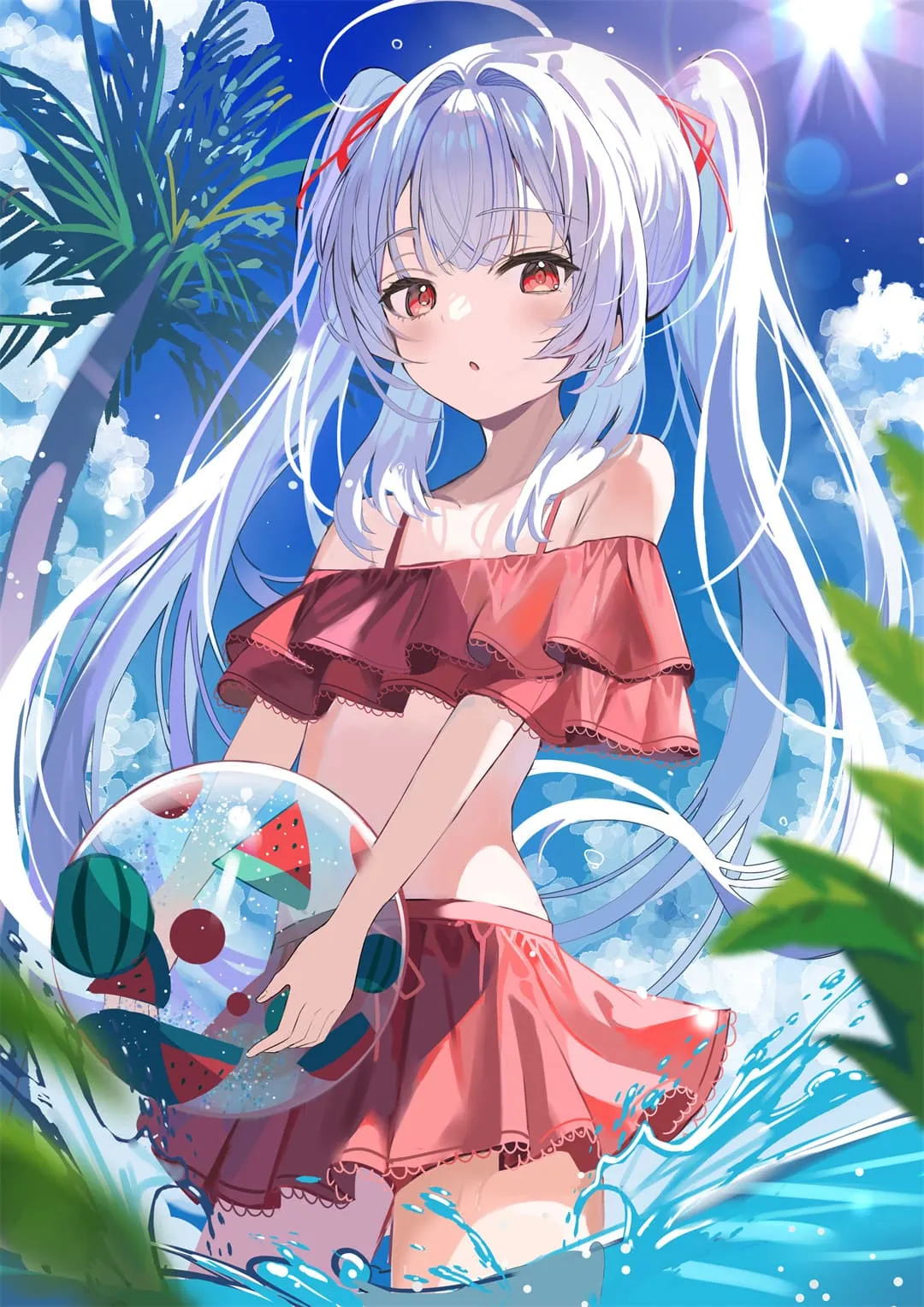 图片[22]-【插画美图】星穹铁道 阿格莱雅 流萤 大黑塔 碧蓝档案 百合園セイア 兽耳可爱美少女 虚拟主播 夜见蕾娜 动漫壁纸推荐插画图片（54张）-鹿星语