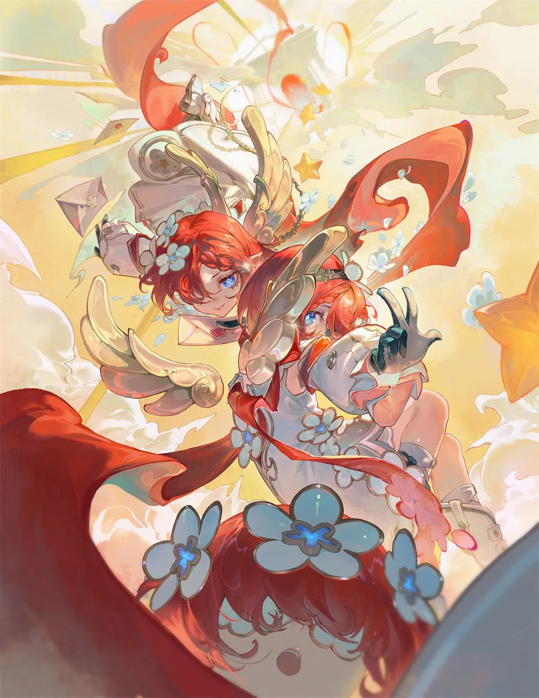 图片[24]-【插画美图】星穹铁道 阿格莱雅 流萤 大黑塔 碧蓝档案 百合園セイア 兽耳可爱美少女 虚拟主播 夜见蕾娜 动漫壁纸推荐插画图片（54张）-鹿星语