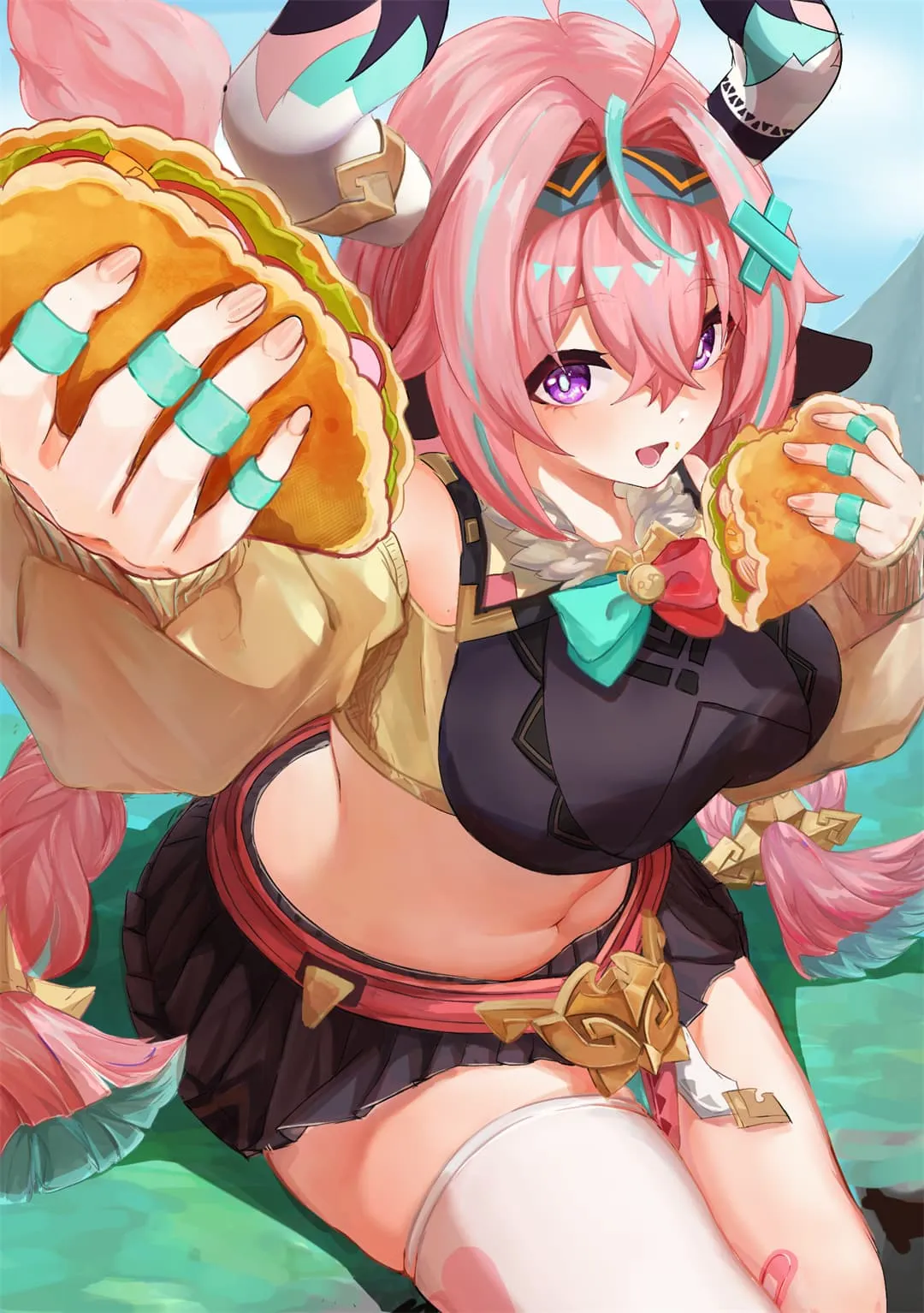 图片[6]-【插画美图】原神 梦见月瑞希 瓦雷莎 八重神子 星穹铁道 流萤 绝区零 伊芙琳 鸣潮 珂莱塔·莫塔里 动漫壁纸推荐（50张）-鹿星语