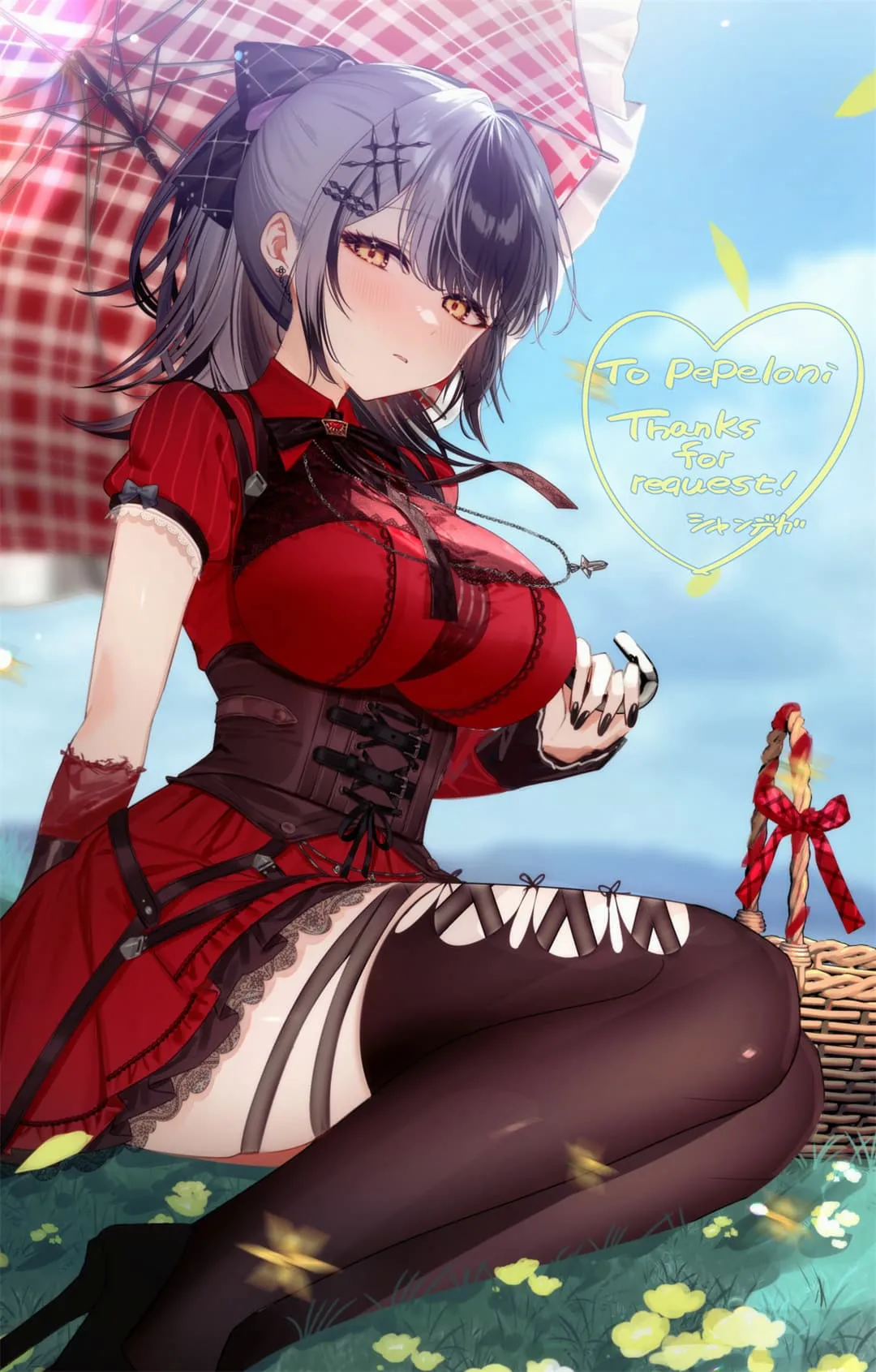 图片[8]-【插画美图】原神 梦见月瑞希 瓦雷莎 八重神子 星穹铁道 流萤 绝区零 伊芙琳 鸣潮 珂莱塔·莫塔里 动漫壁纸推荐（50张）-鹿星语