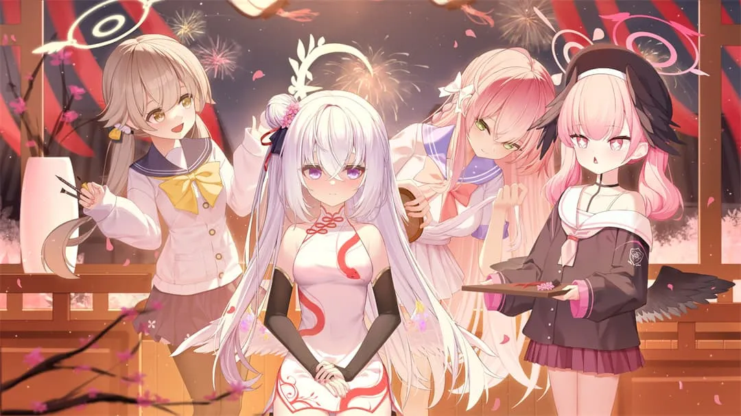 图片[12]-【插画美图】原神 珊瑚宫心海 鸣潮 菲比 蔚蓝档案 圣园弥香 阿罗娜 绝区零 伊芙琳 虚拟主播 拉欧拉 动漫壁纸推荐（50张）-鹿星语