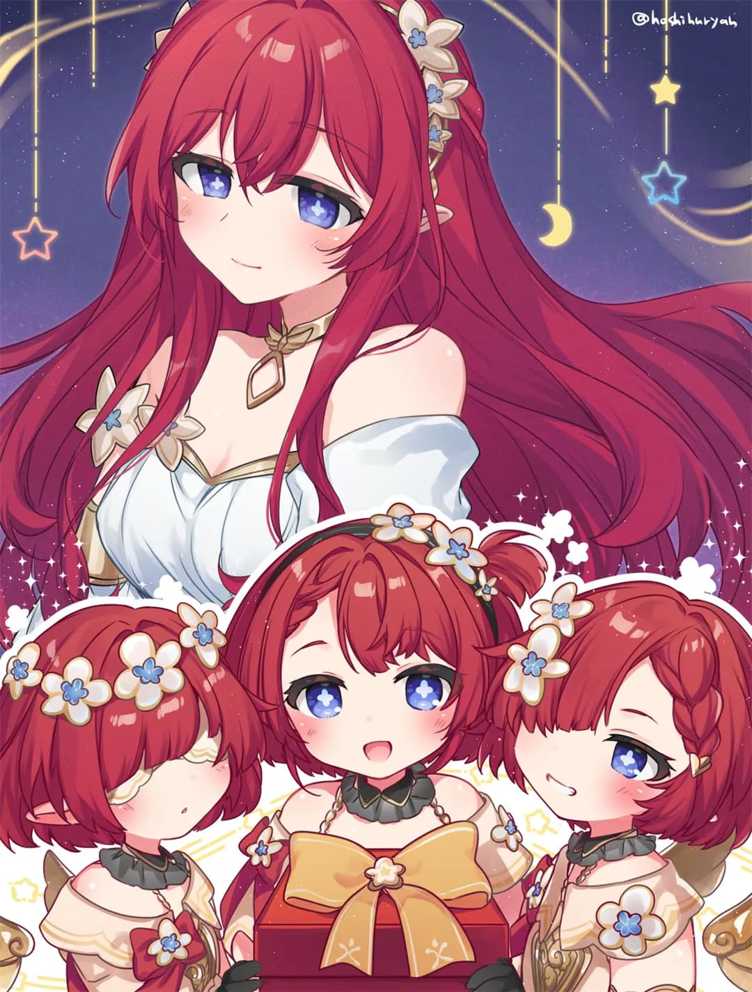 图片[13]-【插画美图】原神 珊瑚宫心海 鸣潮 菲比 蔚蓝档案 圣园弥香 阿罗娜 绝区零 伊芙琳 虚拟主播 拉欧拉 动漫壁纸推荐（50张）-鹿星语