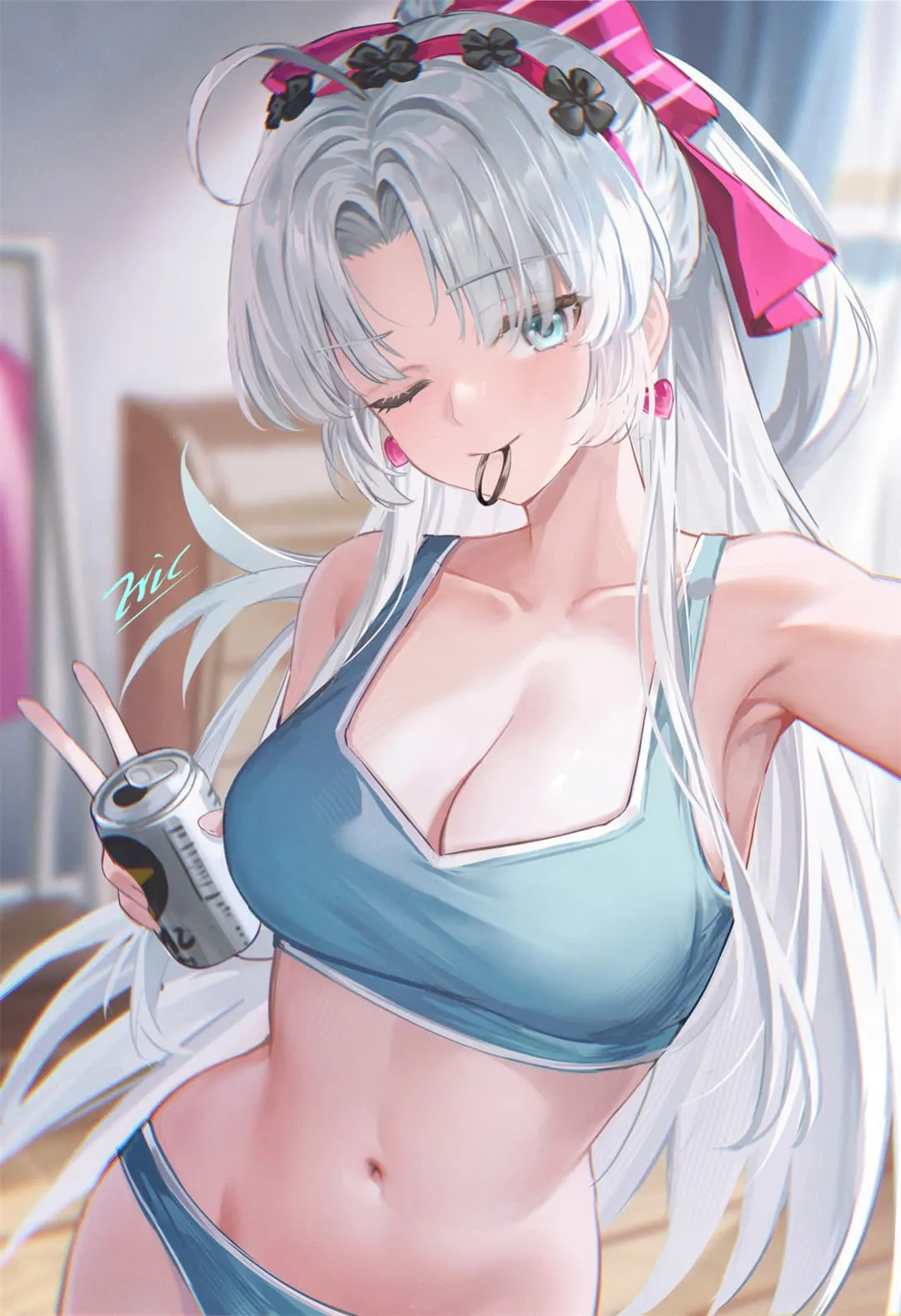 图片[17]-【插画美图】原神 珊瑚宫心海 鸣潮 菲比 蔚蓝档案 圣园弥香 阿罗娜 绝区零 伊芙琳 虚拟主播 拉欧拉 动漫壁纸推荐（50张）-鹿星语