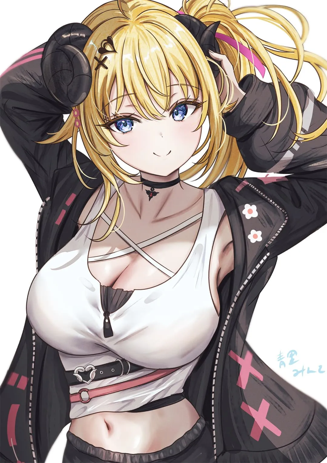 图片[19]-【插画美图】原神 珊瑚宫心海 鸣潮 菲比 蔚蓝档案 圣园弥香 阿罗娜 绝区零 伊芙琳 虚拟主播 拉欧拉 动漫壁纸推荐（50张）-鹿星语