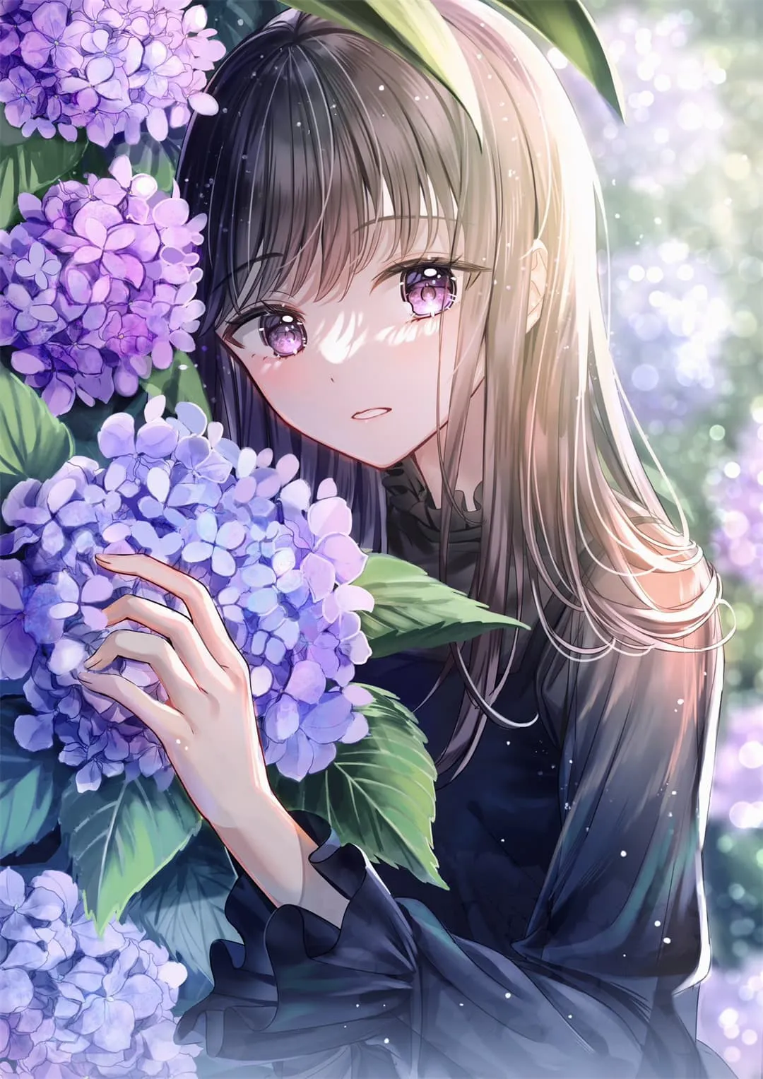 图片[20]-【插画美图】原神 珊瑚宫心海 鸣潮 菲比 蔚蓝档案 圣园弥香 阿罗娜 绝区零 伊芙琳 虚拟主播 拉欧拉 动漫壁纸推荐（50张）-鹿星语