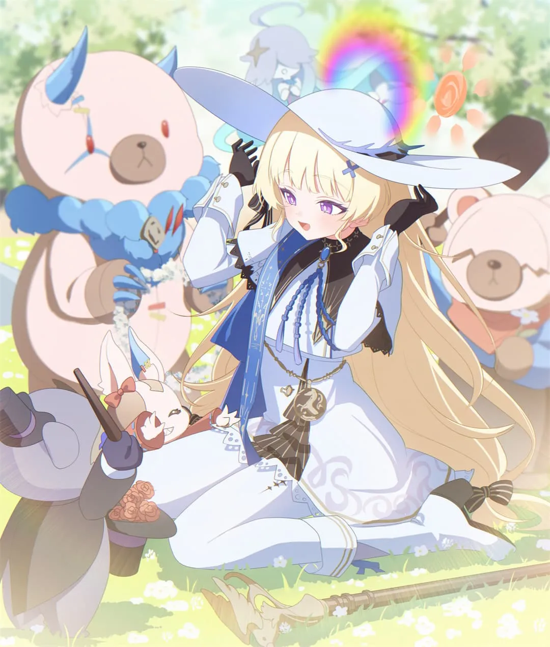 图片[24]-【插画美图】原神 珊瑚宫心海 鸣潮 菲比 蔚蓝档案 圣园弥香 阿罗娜 绝区零 伊芙琳 虚拟主播 拉欧拉 动漫壁纸推荐（50张）-鹿星语