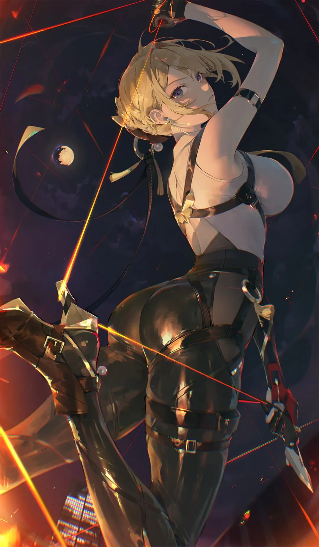 图片[25]-【插画美图】原神 珊瑚宫心海 鸣潮 菲比 蔚蓝档案 圣园弥香 阿罗娜 绝区零 伊芙琳 虚拟主播 拉欧拉 动漫壁纸推荐（50张）-鹿星语