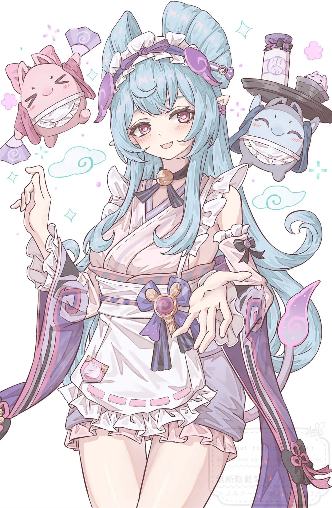 图片[7]-【插画美图】星穹铁道 黑塔 阿格莱雅 遐蝶 绝区零 伊芙琳 原神 茜特拉莉 蔚蓝档案 亚丝娜 明日方舟 隐德来希 壁纸推荐(50张）-鹿星语