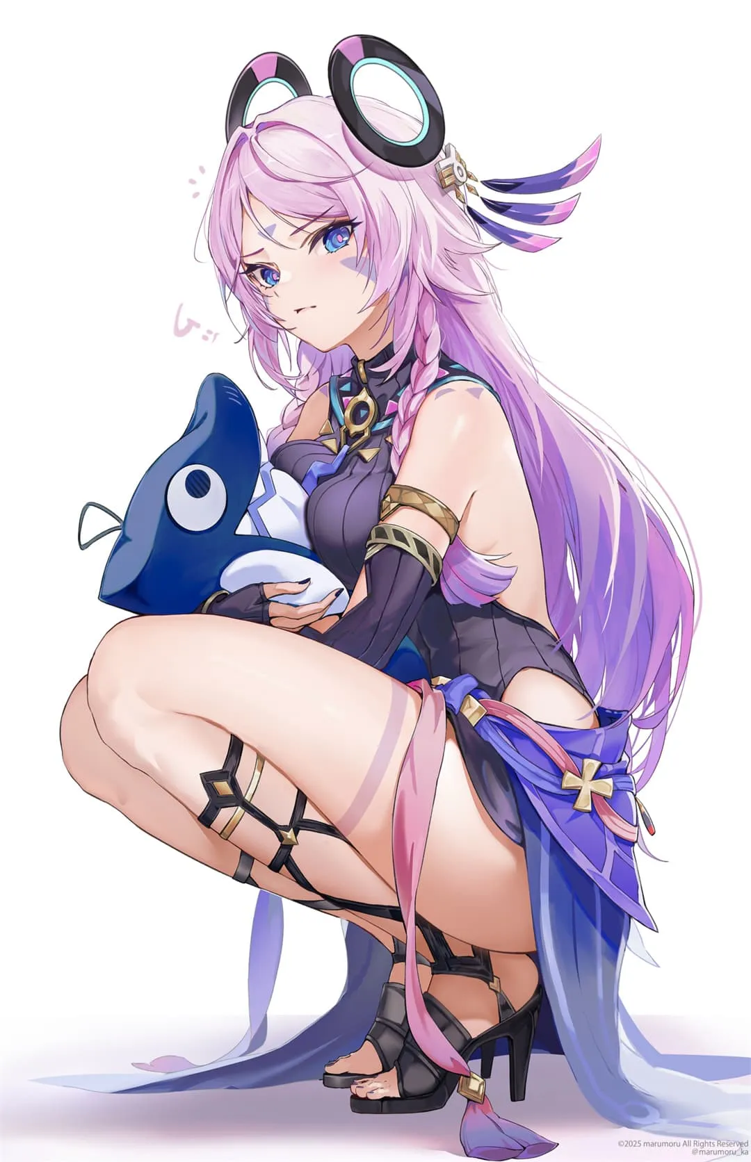 图片[8]-【插画美图】星穹铁道 黑塔 阿格莱雅 遐蝶 绝区零 伊芙琳 原神 茜特拉莉 蔚蓝档案 亚丝娜 明日方舟 隐德来希 壁纸推荐(50张）-鹿星语