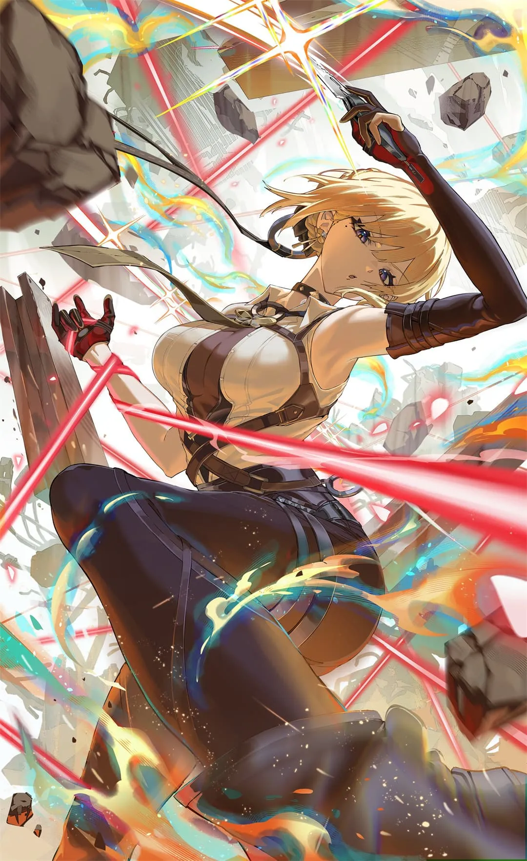 图片[12]-【插画美图】星穹铁道 黑塔 阿格莱雅 遐蝶 绝区零 伊芙琳 原神 茜特拉莉 蔚蓝档案 亚丝娜 明日方舟 隐德来希 壁纸推荐(50张）-鹿星语