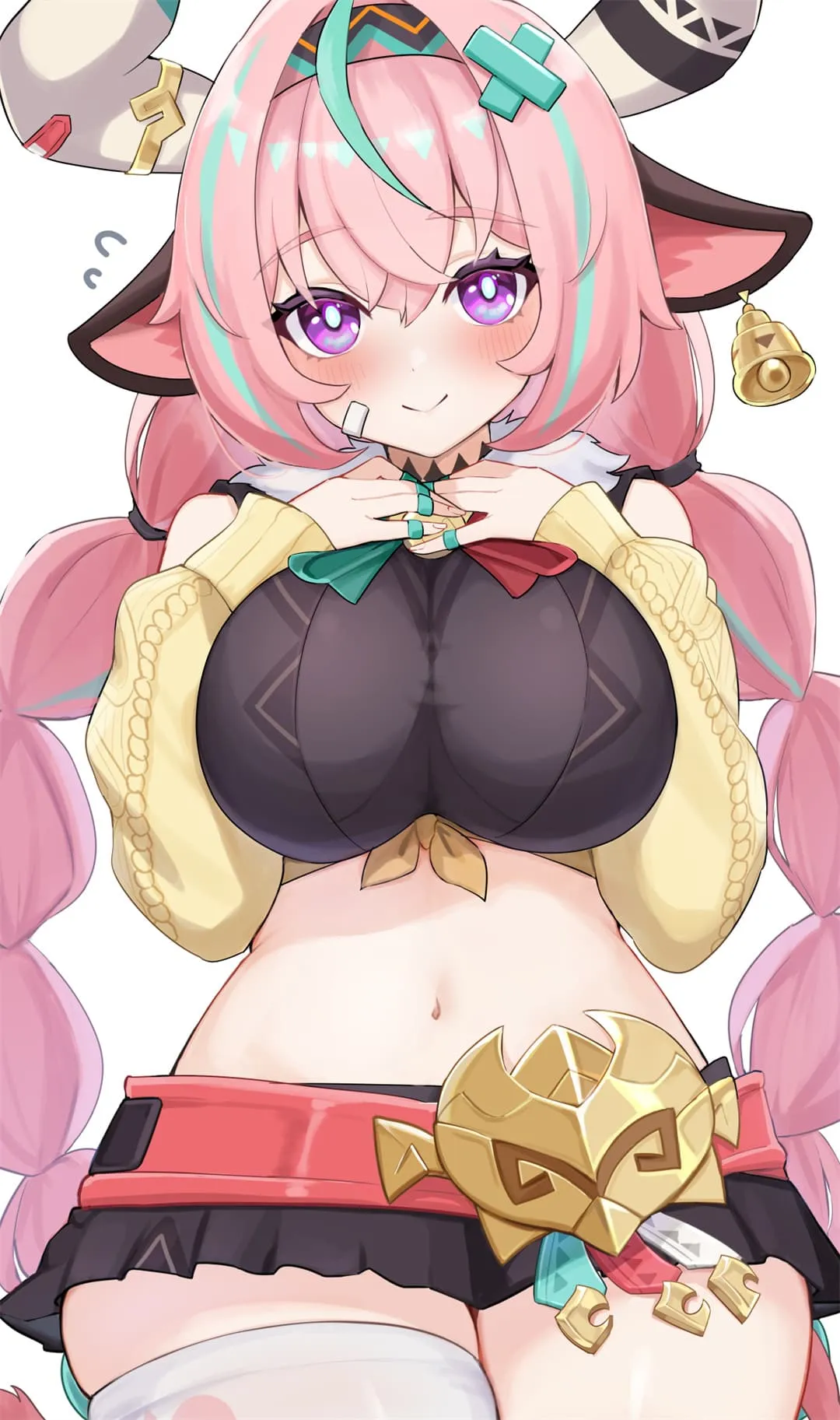 【插画美图】绝区零 耀嘉音 原神 瓦雷莎 碧蓝档案 芹娜 NIKKE：胜利女神 ジエン 鸣潮 菲比 动漫壁纸推荐(50张）-鹿星语