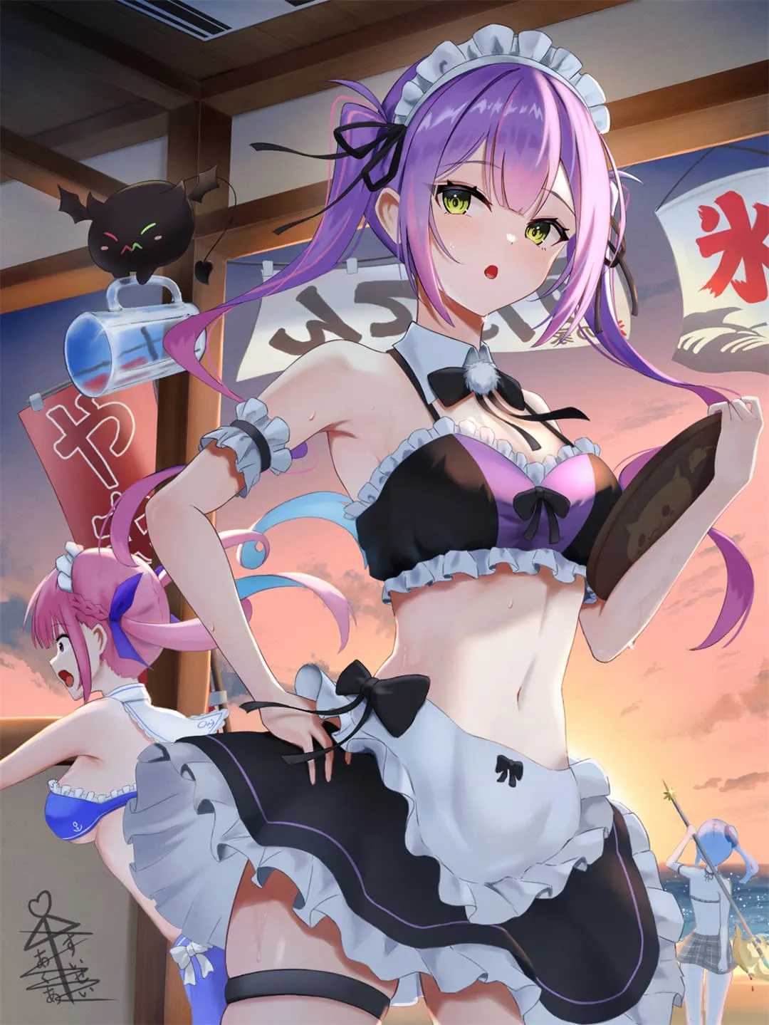 图片[8]-【插画美图】绝区零 耀嘉音 原神 瓦雷莎 碧蓝档案 芹娜 NIKKE：胜利女神 ジエン 鸣潮 菲比 动漫壁纸推荐(50张）-鹿星语